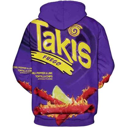 Printed 3-D Pullover Hoodie-My 3D Hoodie