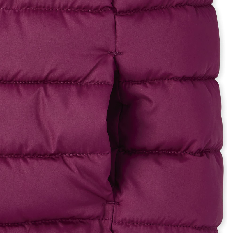 Lightweight Wind And Water Resistant Puffer Jacket For Girls