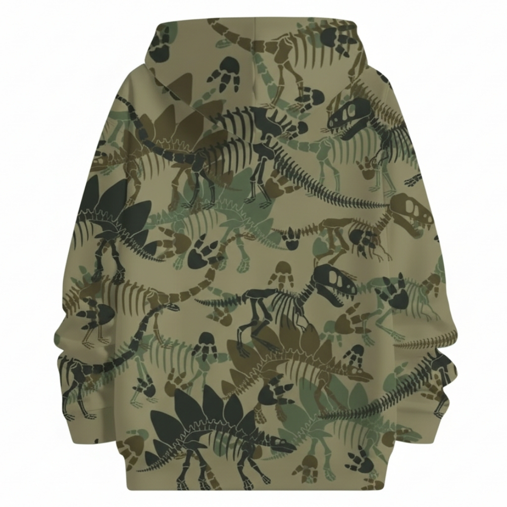 Mickey Riding Dino Dinosaur Hooded Sweatshirt