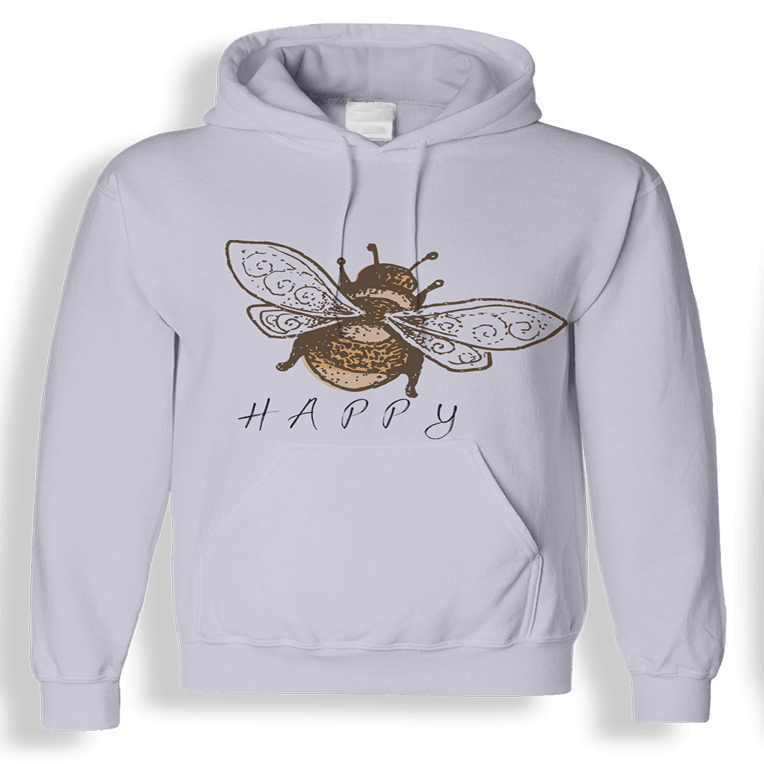 Bee Happy 3D Hoodie-My 3D Hoodie