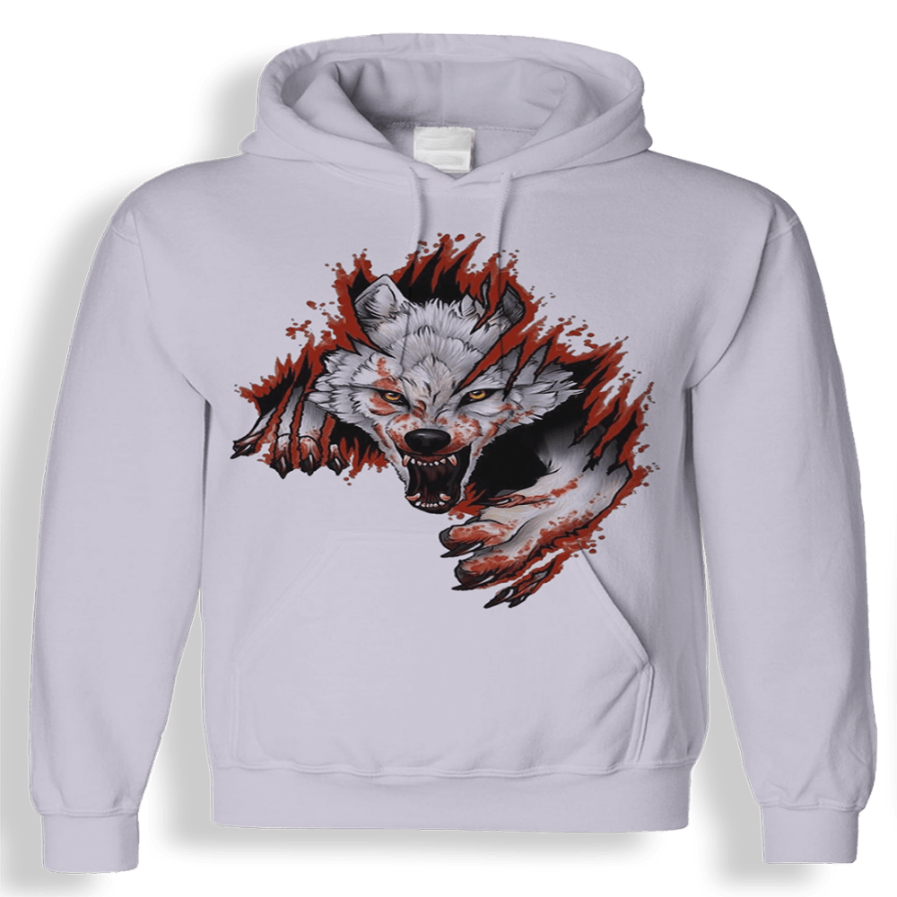 Wolf 3D Hoodie-My 3D Hoodie