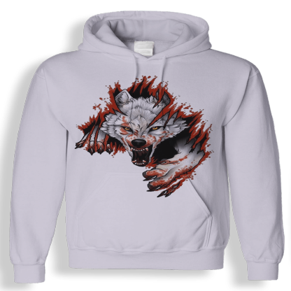 Wolf 3D Hoodie-My 3D Hoodie