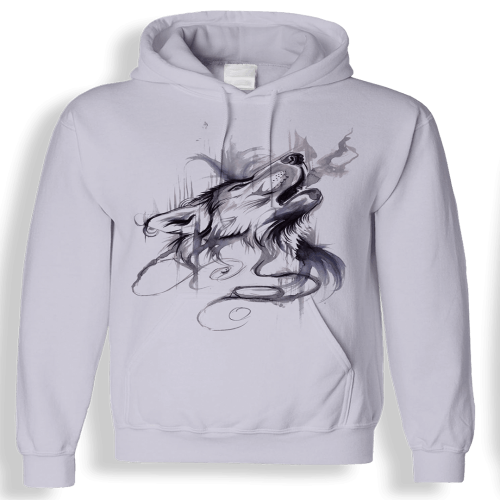 Wolf Version 2 3D Hoodie-My 3D Hoodie