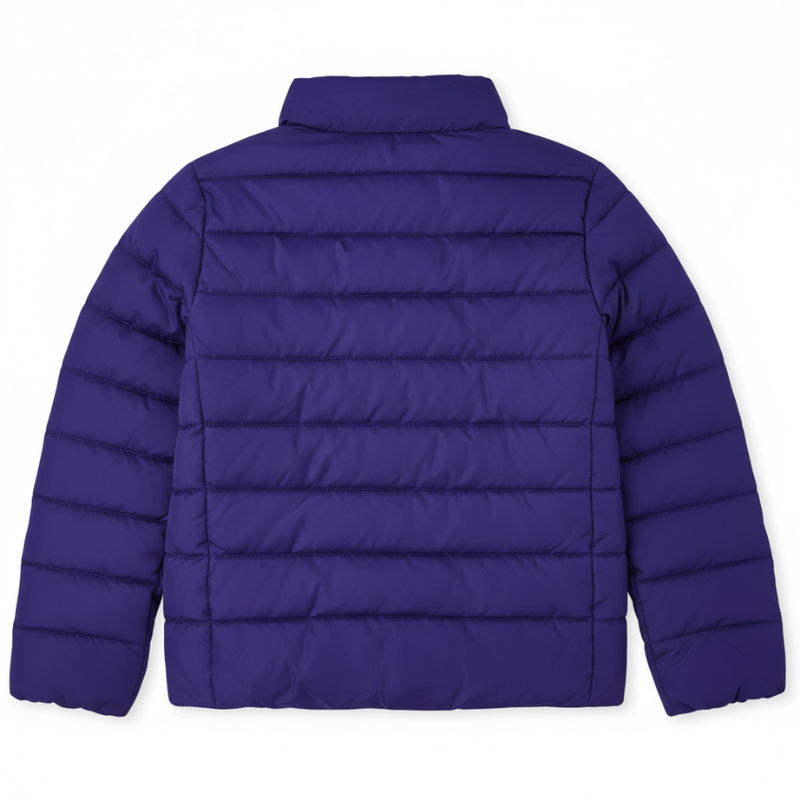 Lightweight Wind And Water Resistant Puffer Jacket For Girls
