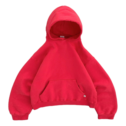Comfortable Fit Brushed Fleece Hoodie