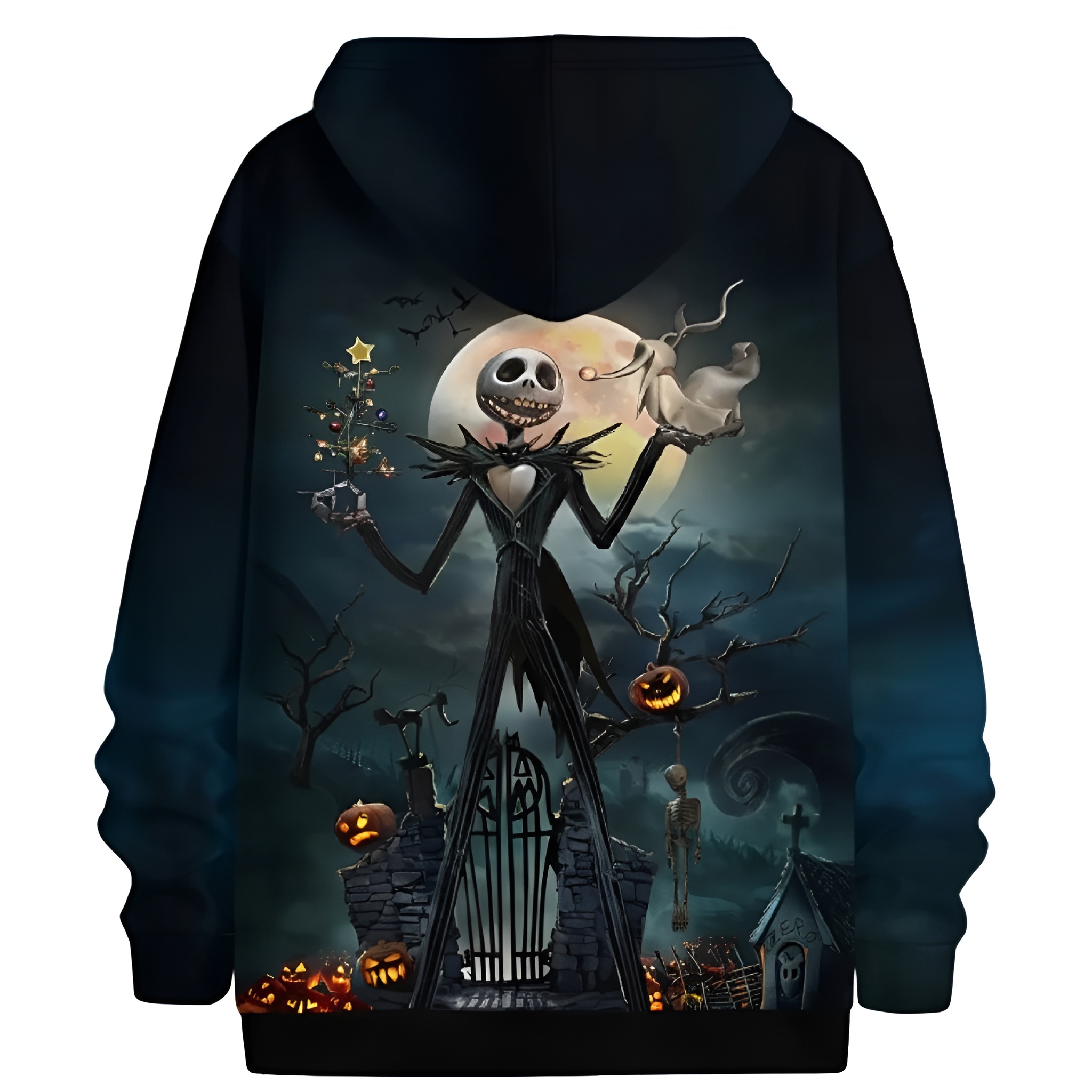 Nightmare Before Christmas Casual Hooded Sweatshirt