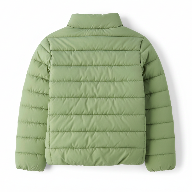 Lightweight Wind And Water Resistant Puffer Jacket For Girls