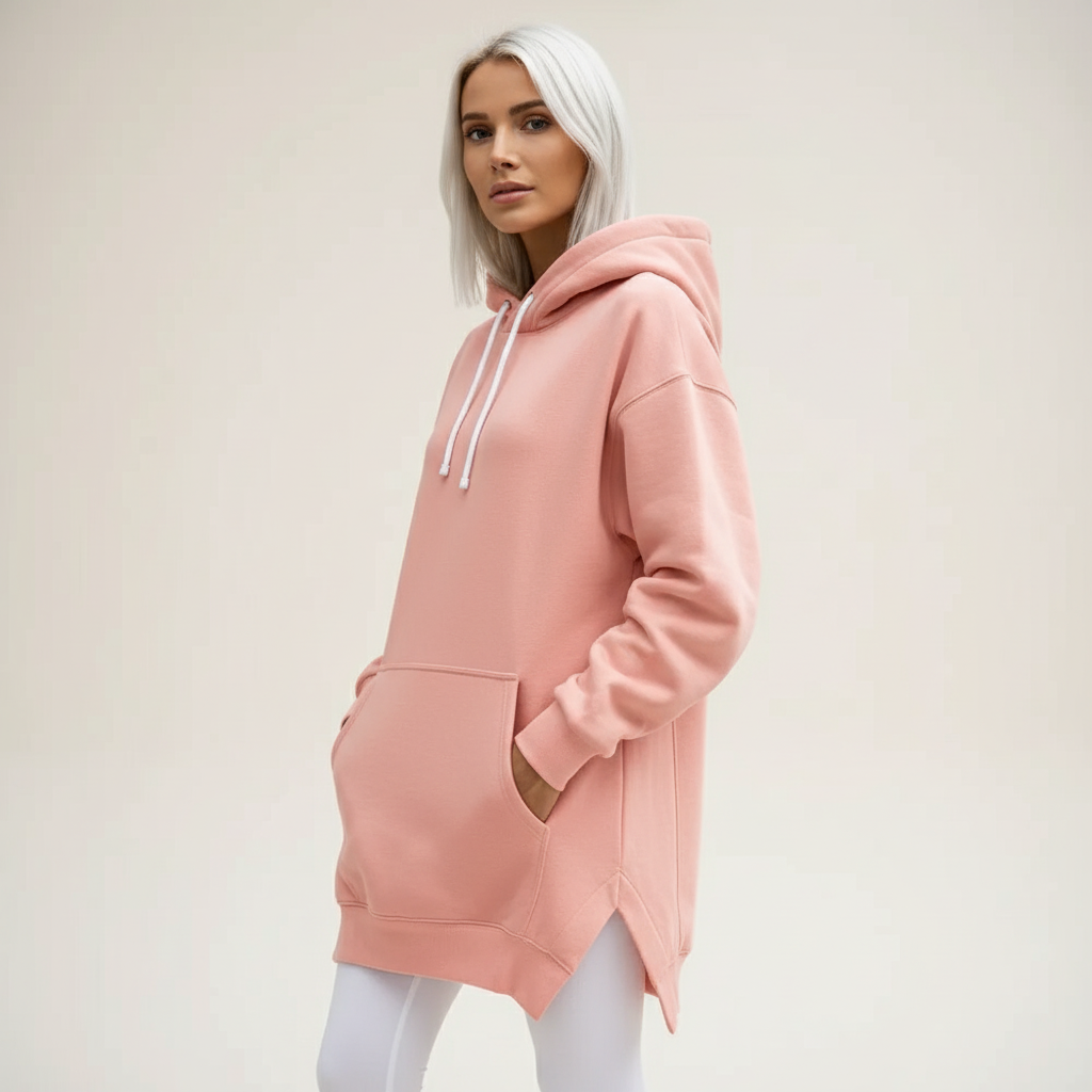 Oversized Soft Hoodie Dress