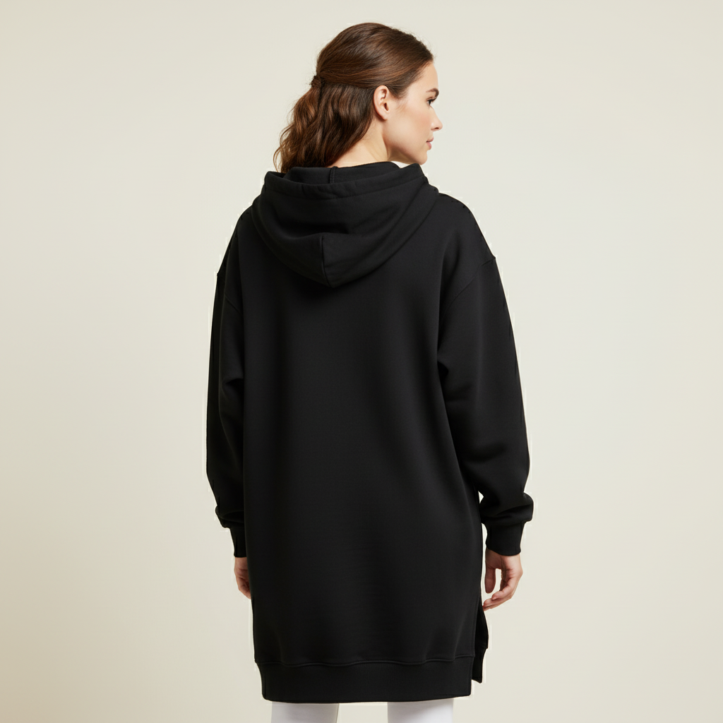 Oversized Soft Hoodie Dress