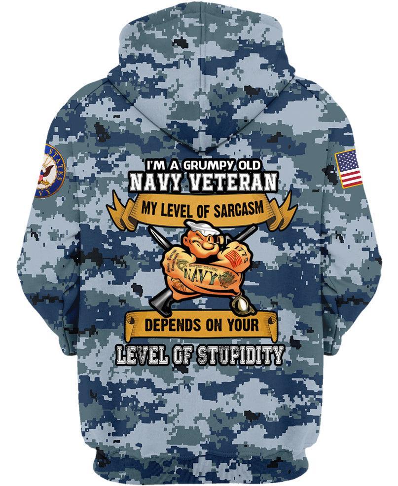 Popeye The Sailor Hoodie-My 3D Hoodie