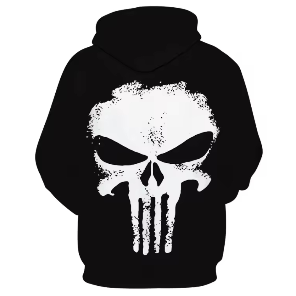Punisher Graphic Pullover Hoodie