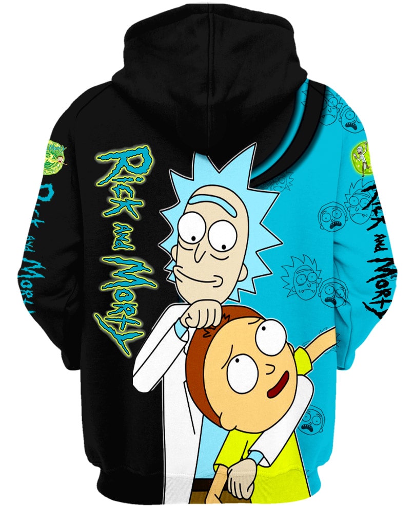Rick And Morty Hoodie-My 3D Hoodie