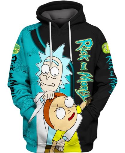Rick And Morty Hoodie-My 3D Hoodie
