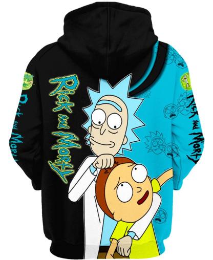 Rick And Morty Hoodie-My 3D Hoodie