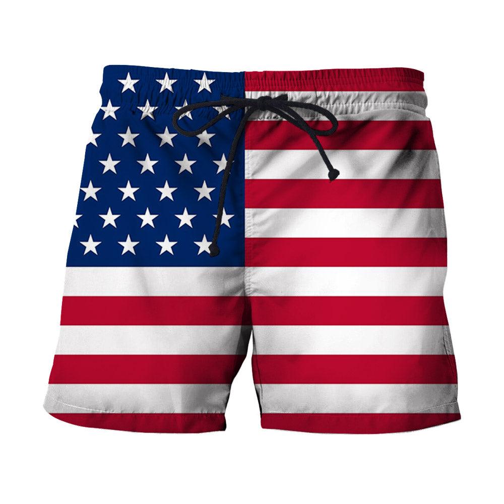 American Flag Shorts-My 3D Hoodie