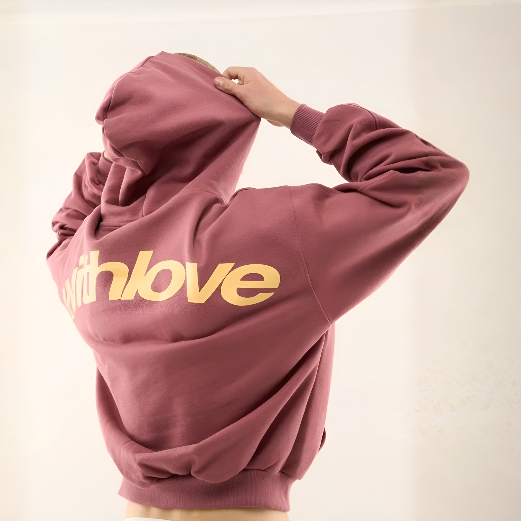 Soft Fleece Fit Hoodie With Embroidered Detail