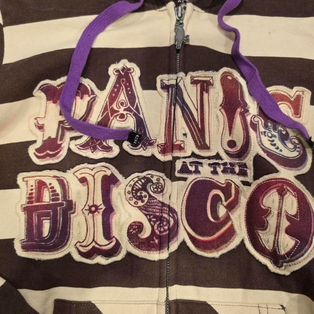 Striped Hooded Front Zipper Jacket For Daily Wear