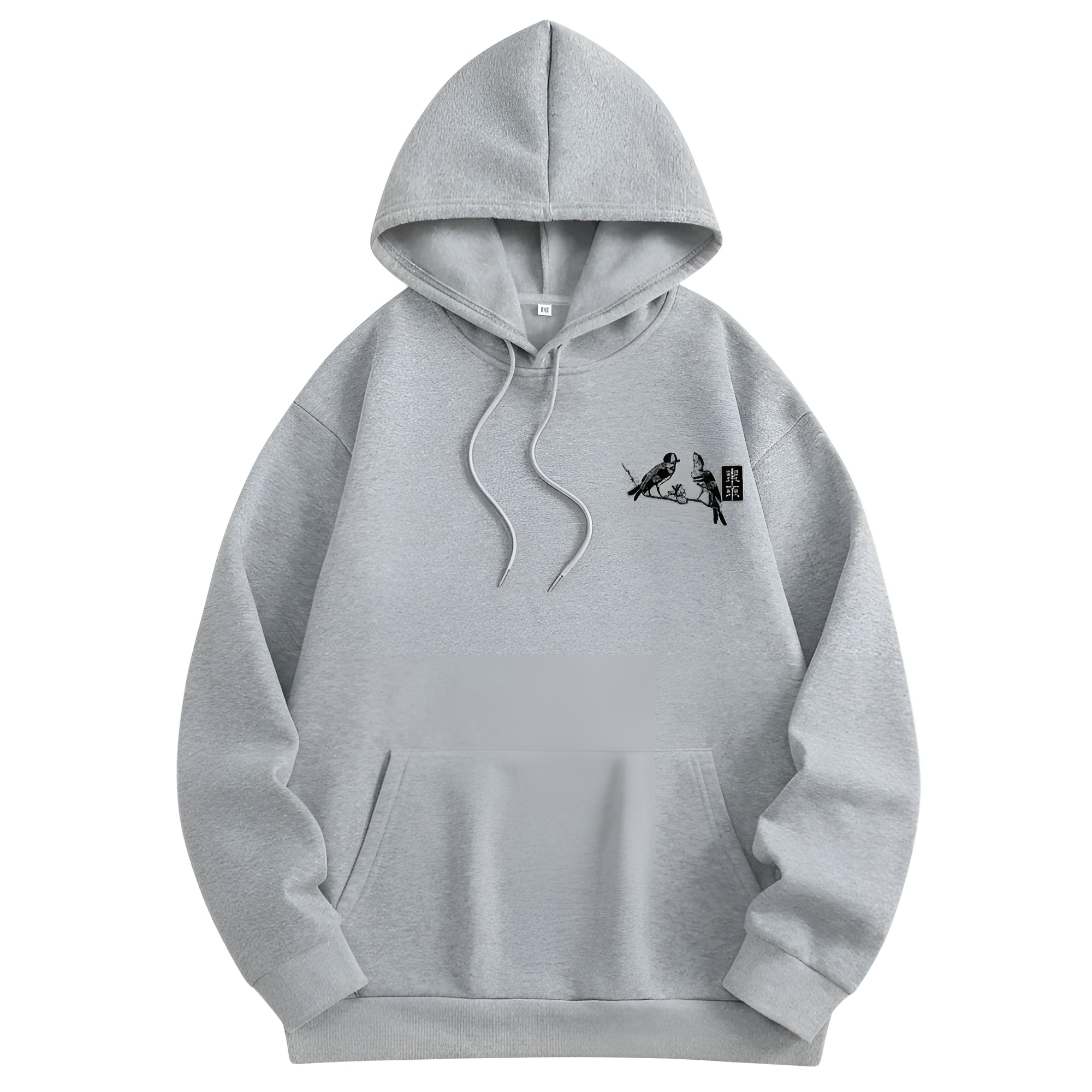 Tokyo Print Geometric Hoodie