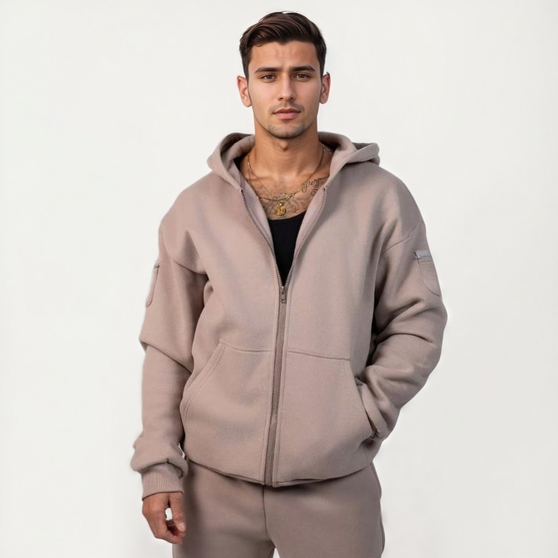 Travel Essentials Zip Hoodie