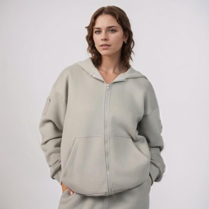 Travel Essentials Zip Hoodie