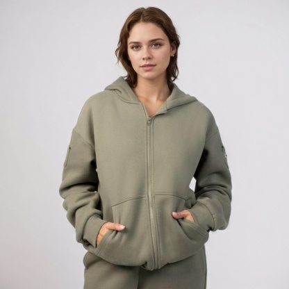 Travel Essentials Zip Hoodie