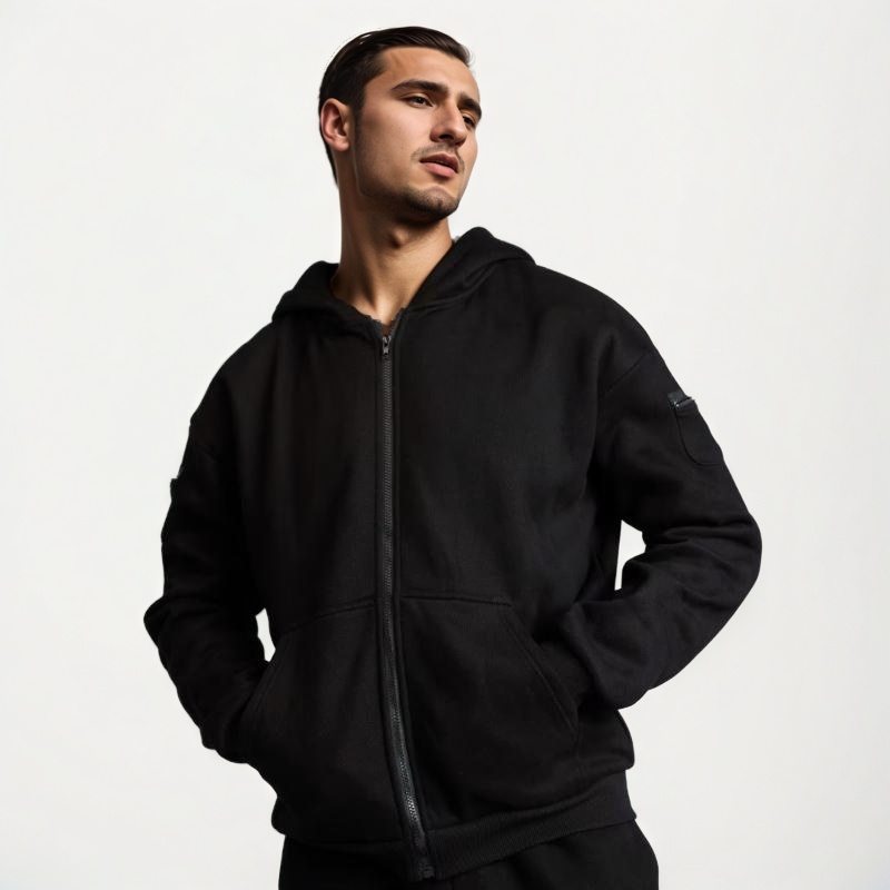 Travel Essentials Zip Hoodie