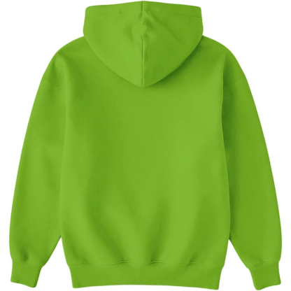 Ugly Christmas Themed Oversized Cartoon Printed Hoodie