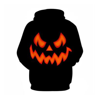 Halloween Black Pumpkin Face 3D Hoodie-My 3D Hoodie