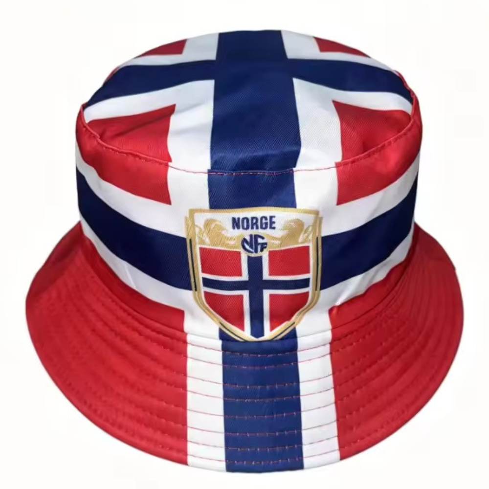 Norway Football Fan Outdoor Fisherman Style Bucket Hat