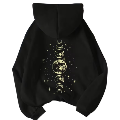 Versatile Streetwear Casual Polyester Blend Zip Up Hoodie