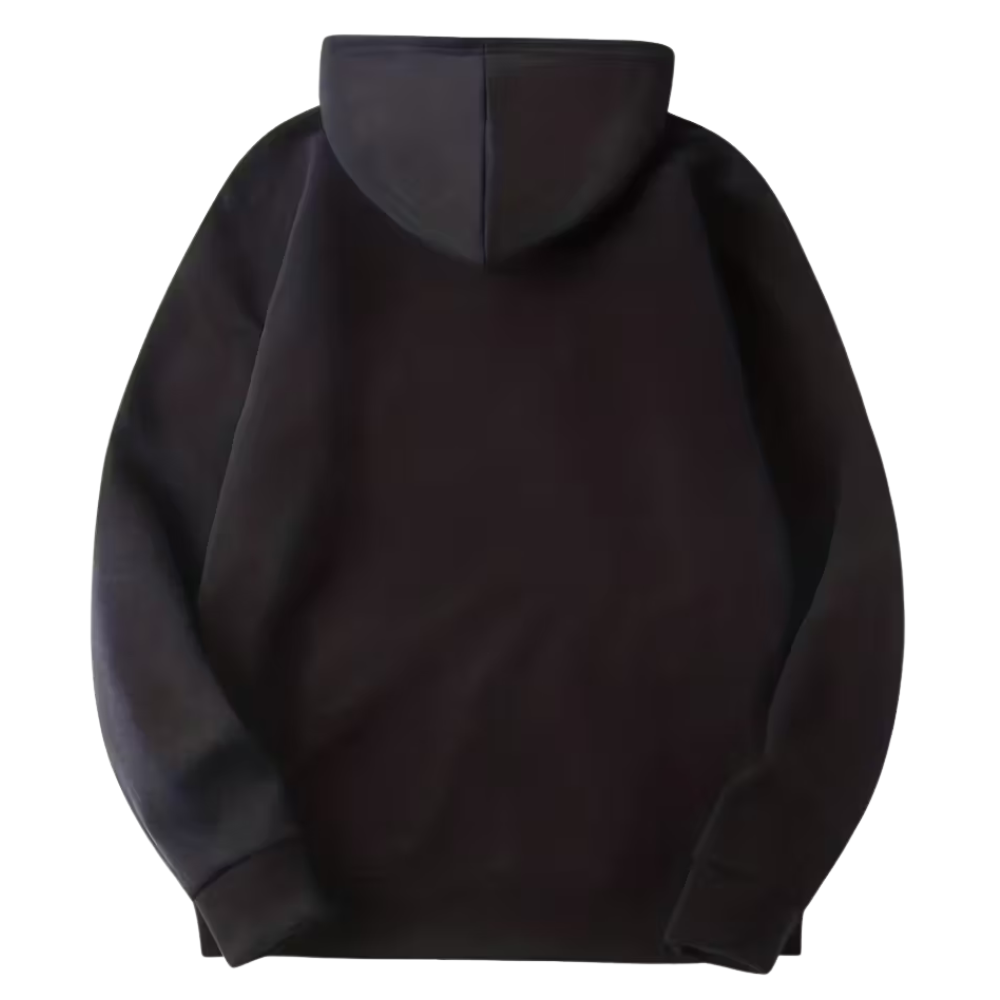 American Flag Graphic Print Drawstring Oversized Pullover Hoodie