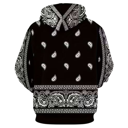 Cool Graphic Pattern Casual Streetwear Printed Hoodie