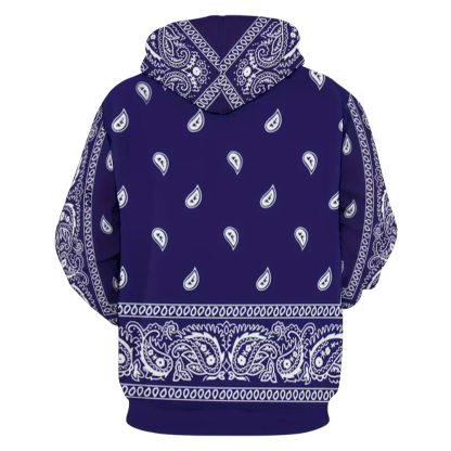 Cool Graphic Pattern Casual Streetwear Printed Hoodie