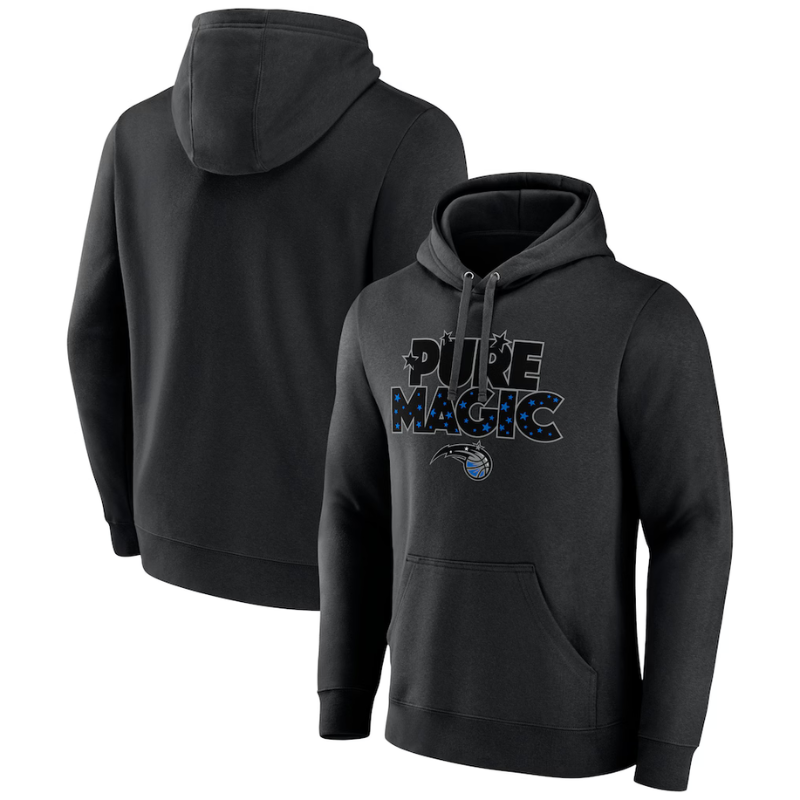 Mens Orlando Magic Black Team Pride Pullover Hoodie