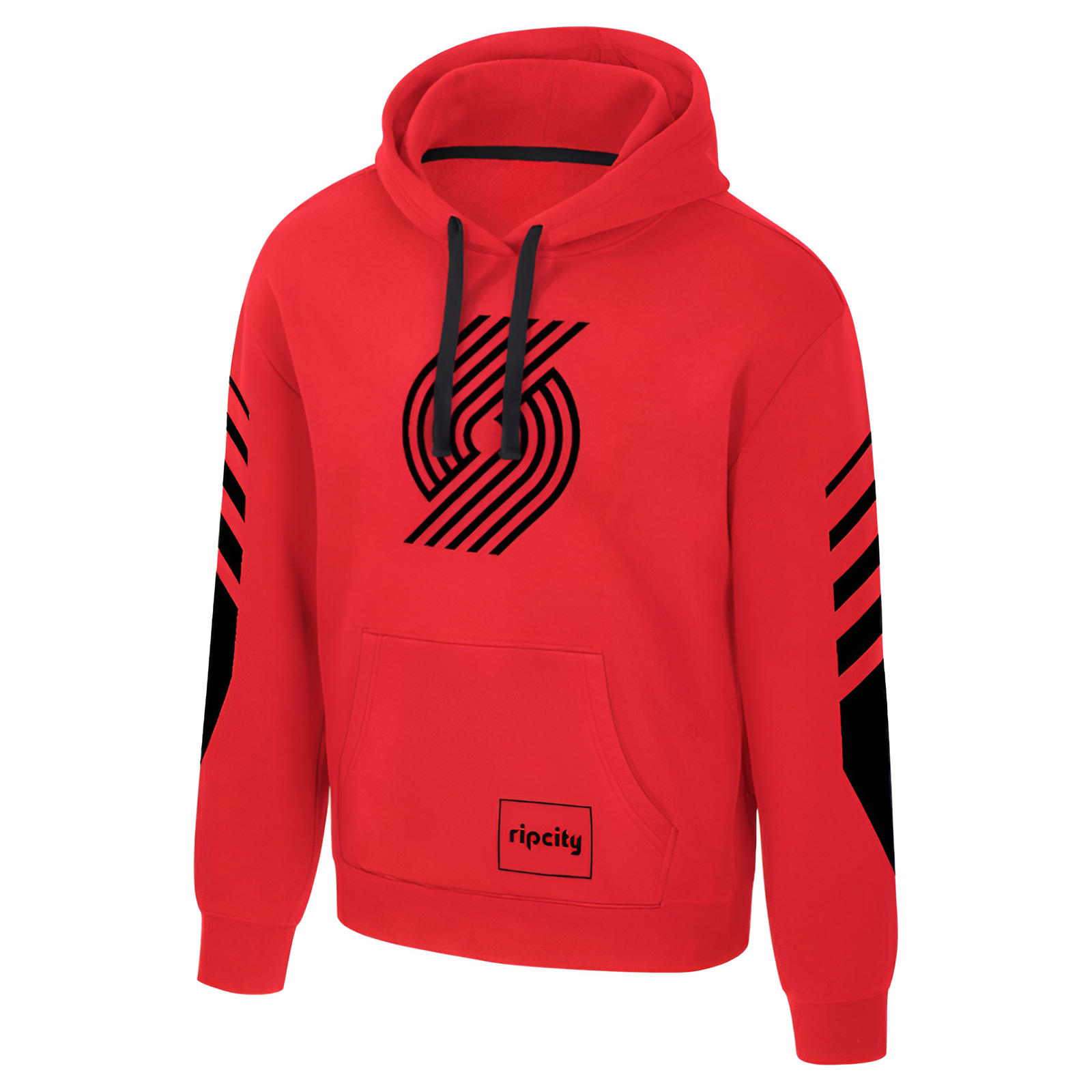 Unisex Portland Trail Blazers Stadium Essentials Red City Star Hoodie