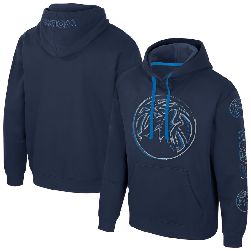 Minnesota Timberwolves Basketball Team Graphic Printed Hoodie 