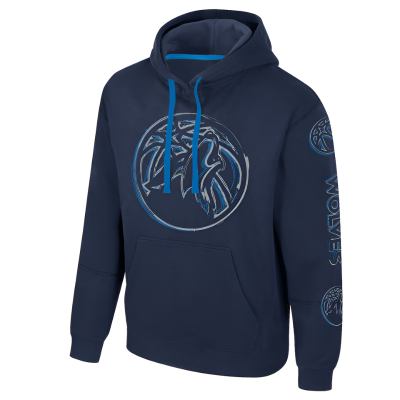 Minnesota Timberwolves Basketball Team Graphic Printed Hoodie 