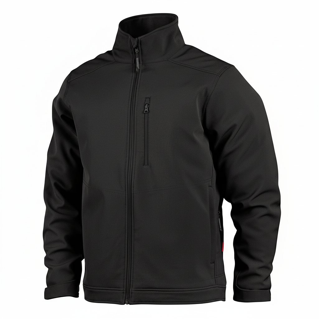 Heated Jacket With Toughshell Fabric For Men