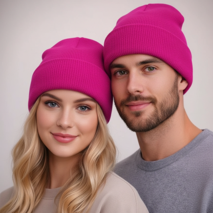 Classic Knit Beanie For Comfortable Daily Wear