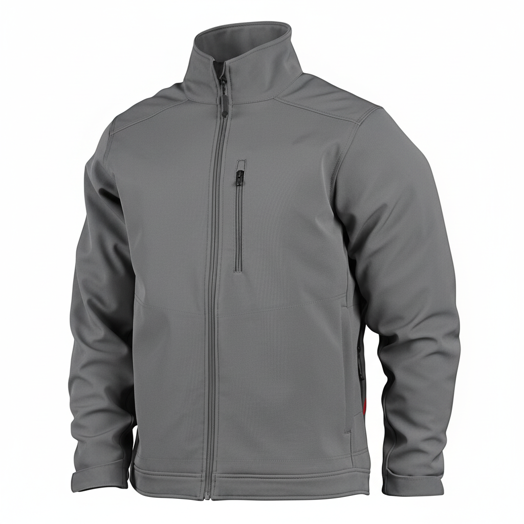 Heated Jacket With Toughshell Fabric For Men