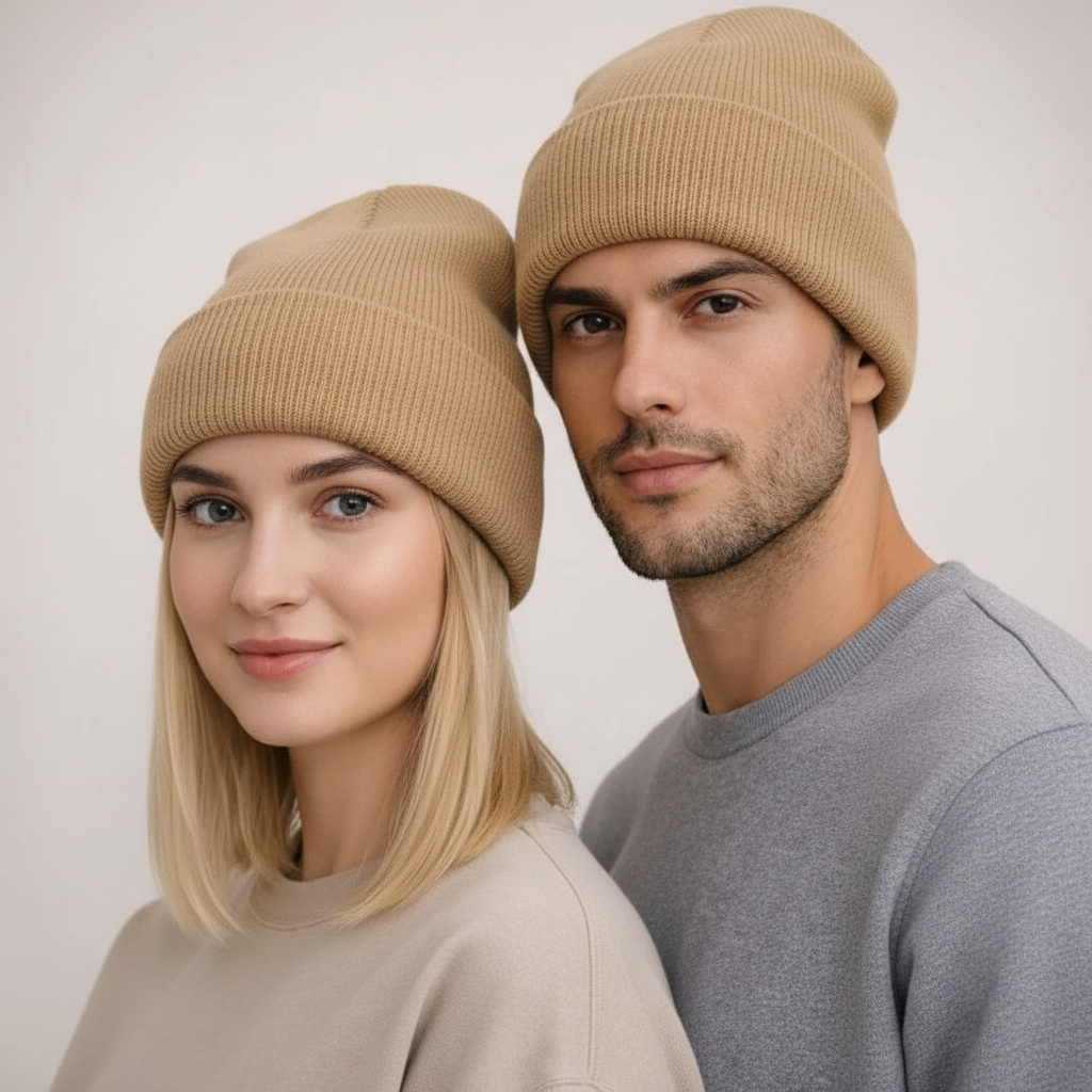 Classic Knit Beanie For Comfortable Daily Wear