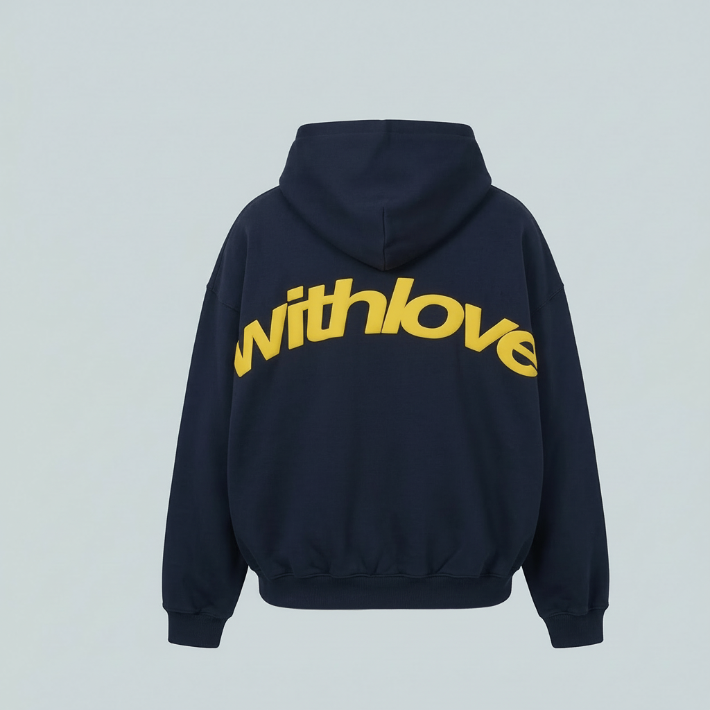 Letter Graphic Hooded Sweatshirt For Men