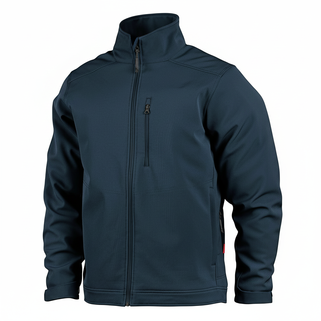 Heated Jacket With Toughshell Fabric For Men