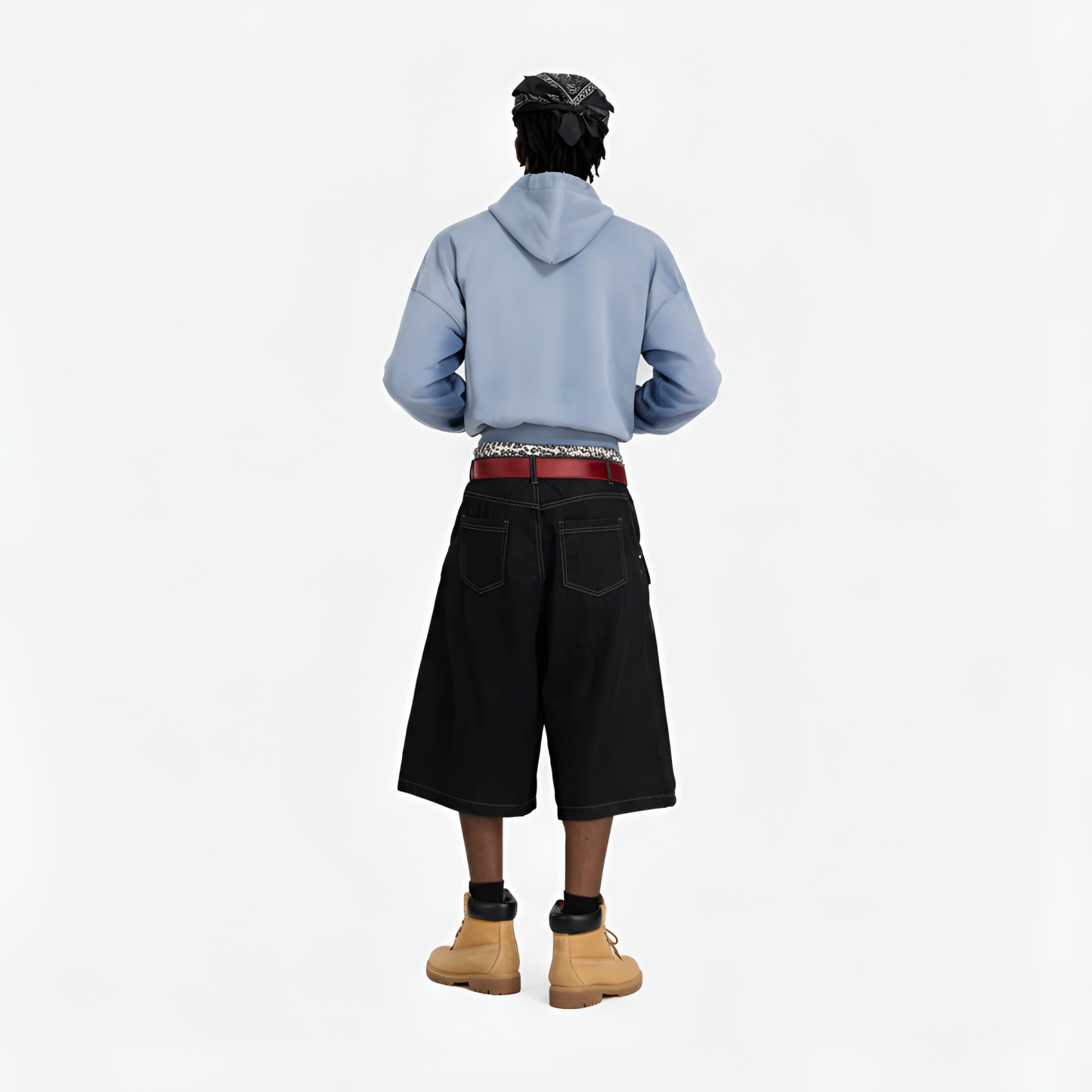 Badge Boxy Zip Up Hoodie Oversized Fit Vintage Badge Embellishment Tie-Dye Washed Fabric Unisex Streetwear Top