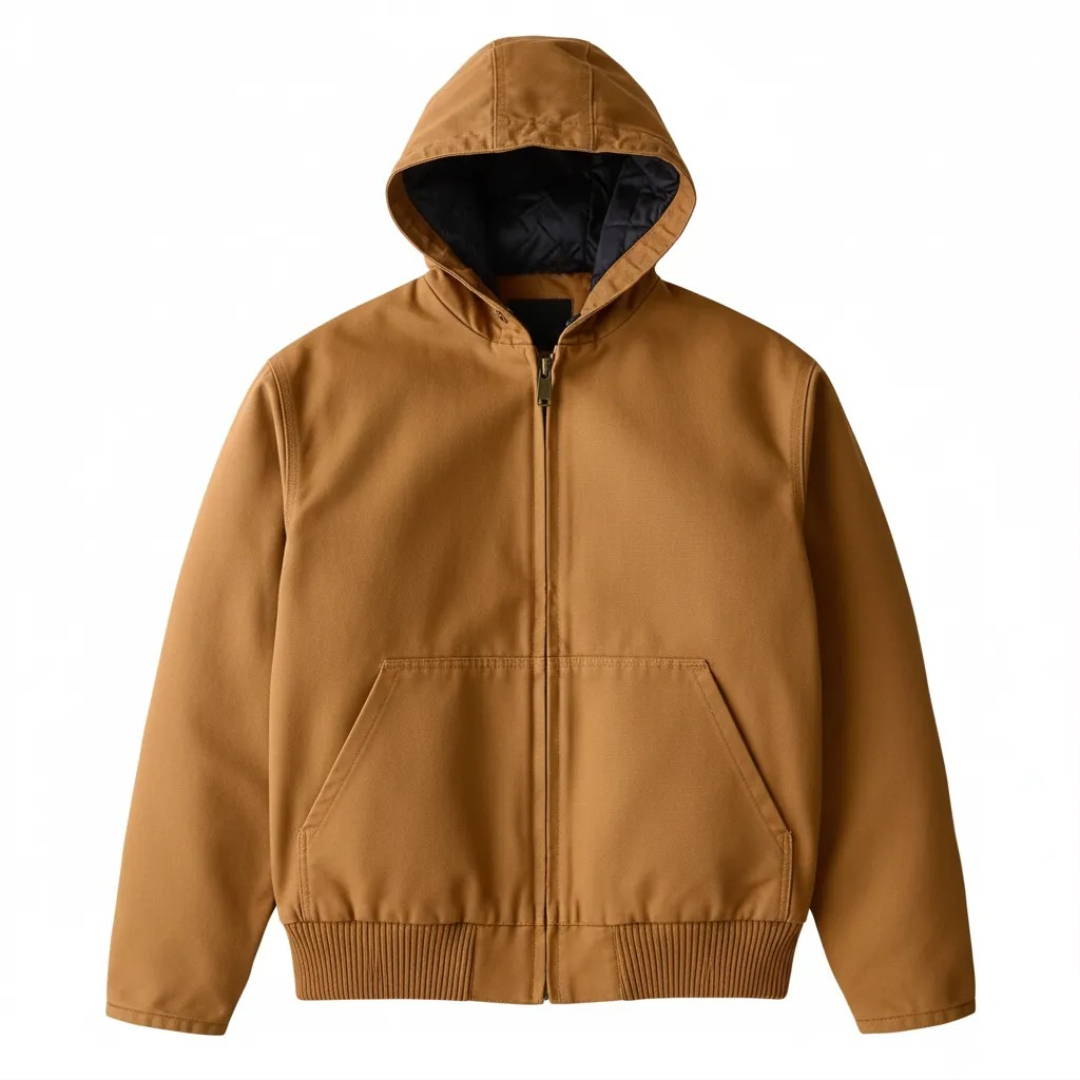 Insulated Hooded Winter Jacket For Men