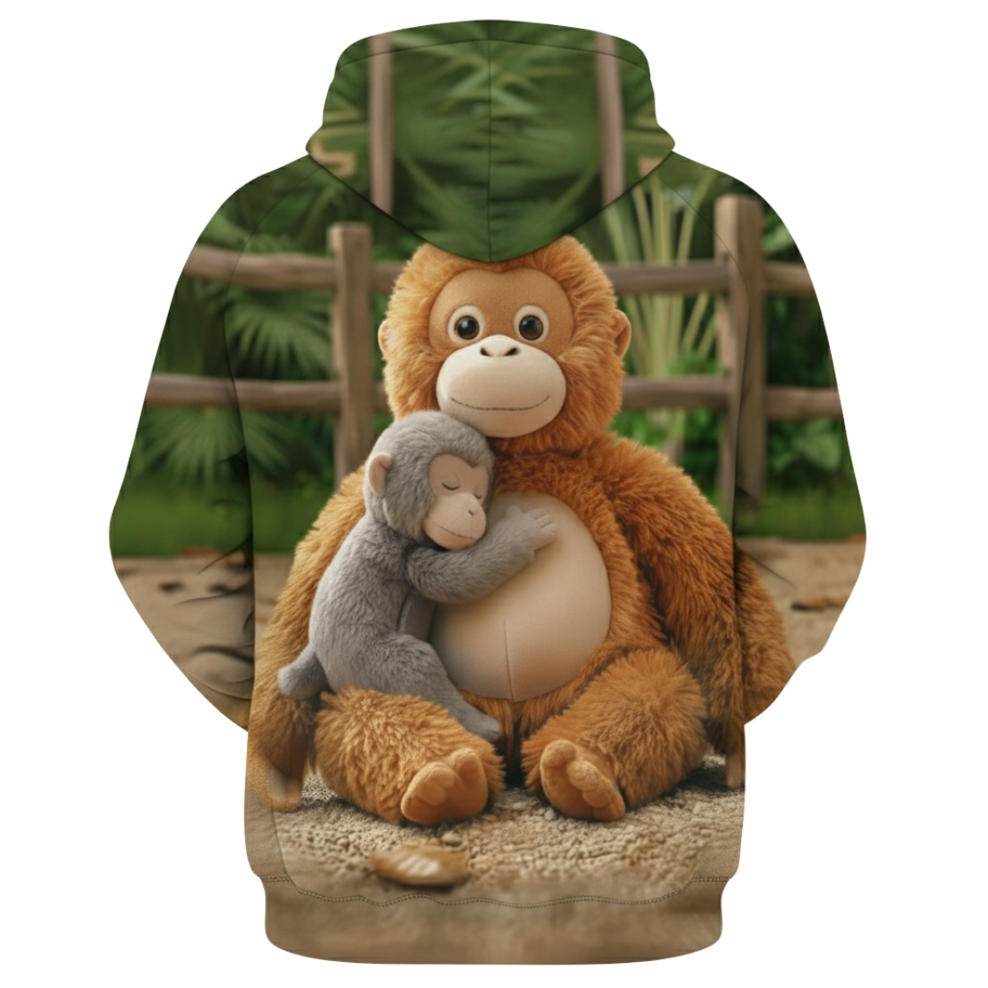 Mama And Punch Monkey Everyday Pullover Hoodie