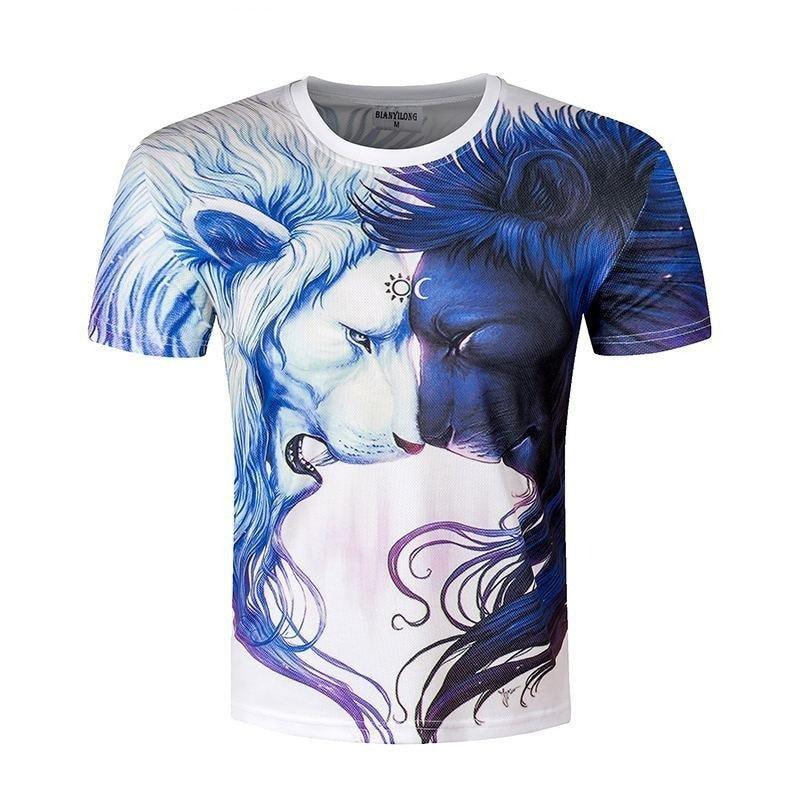 Majestic Lions T-shirt-My 3D Hoodie