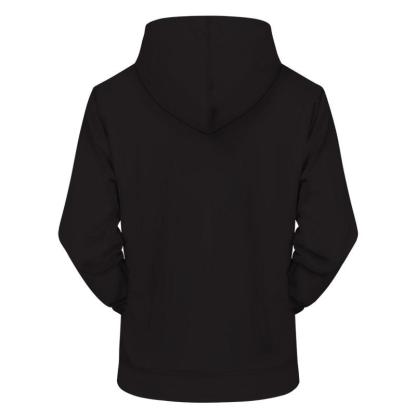 3D Black And White 100 Emoji Pattern Hoodie-My 3D Hoodie