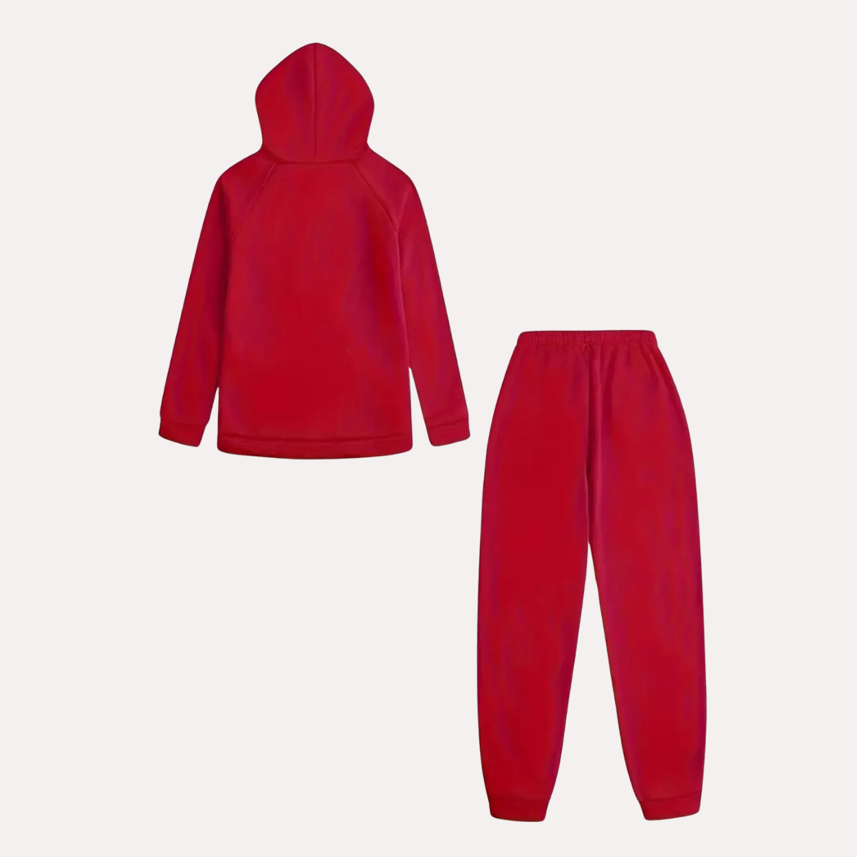 2 Pieces Raglan Sleeve Hoodie With Drawstring Sweatpants For Women