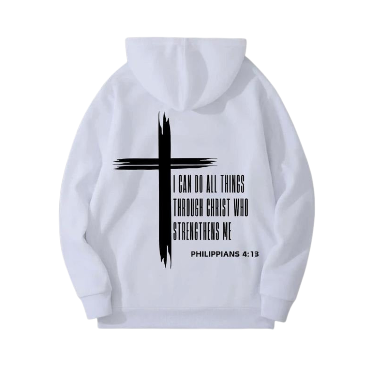 Faith Cross Pullover Hoodie for Men And Women